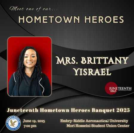 Brittany Yisrael/Daytona Juneteenth Banquet honoree / Headline Surfer