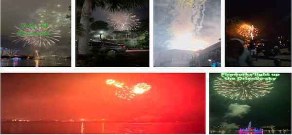 Central Florida fireworks in Central Florida / Headline Surfer