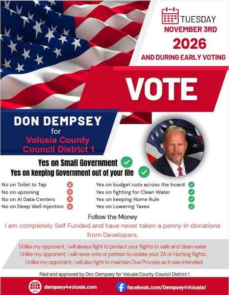 Don Dempsey platform for re-election / Headline Surfer