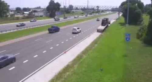 I-4 traffic in Sanford, Florida light on Wednesday pm / Headline Surfer