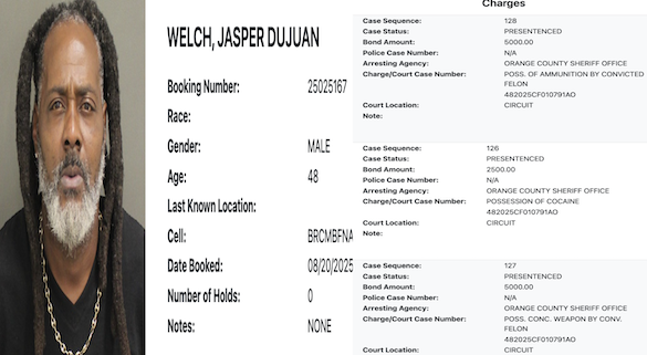 Jasper Welch, 48, arrested drug & gun charges, Orlando / Headline Surfer
