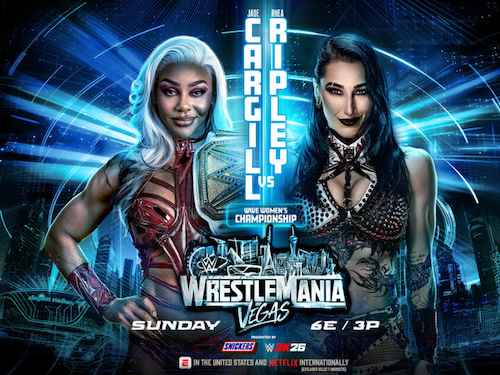 Jade Cargill vs. Rhea Ripley / Wrestlemania / Headline Surfer