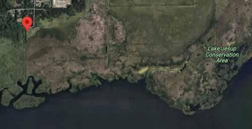 BRUSH FIRE NEAR LAKE JESSUP