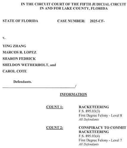 State charges against Marco Lopez et al / Headline Surfer