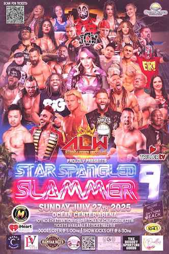 Sunday wrestling Ocean Center in Daytona