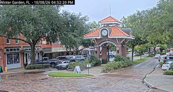 Winter Garden, Florida street cam juast before 5 p.m. Thursday / Headline Surfer